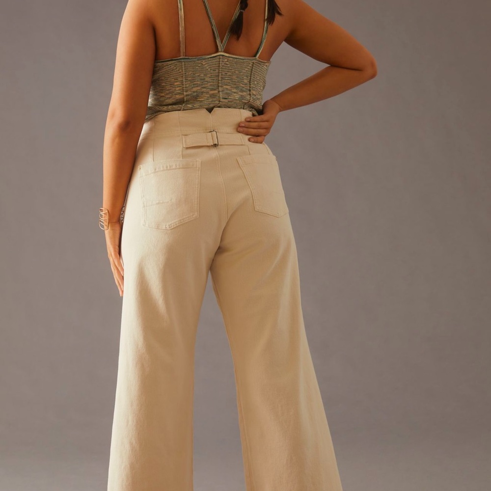 The Kit High-Rise Wide-Leg Utility
Trousers by Pilcro - Picture 5 of 6